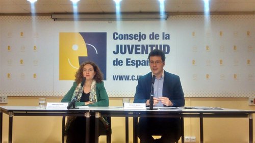 El presidente del CJE y la diputada del PSOE Meritxel Batet