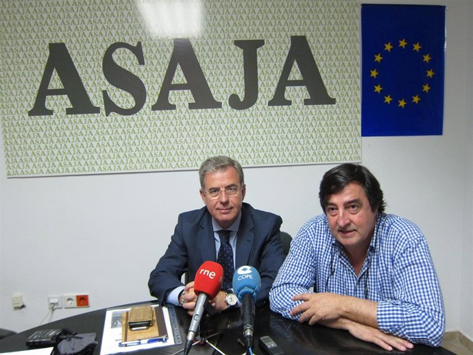 El Director De Citycex Y El Presidente De Asaja Extremadura