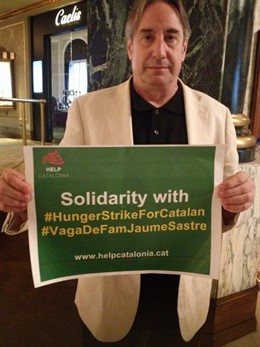 Juanjo Puigcorbé en apoyo a Jaume Sastre