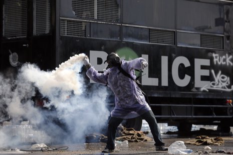 Protestas por la ley de amnistía