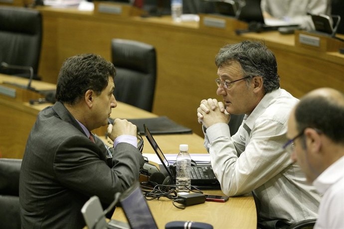 Pleno del Parlamento de Navarra.