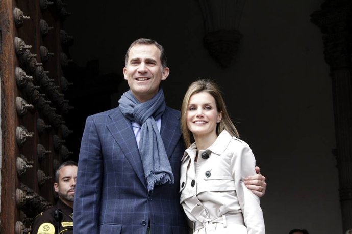 Los Príncipes de Asturias en Toledo