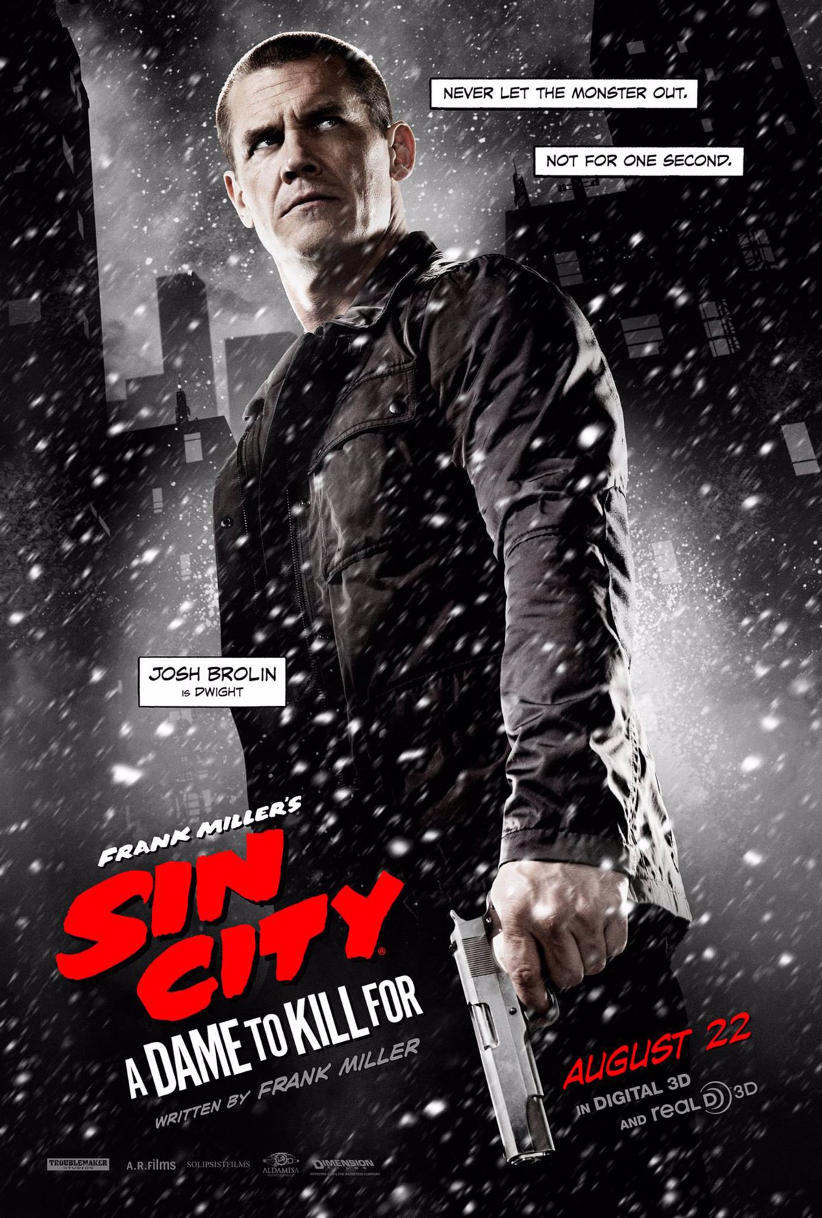 Jessica Alba sube la temperatura en los pósters de Sin City A Dame to Kill For