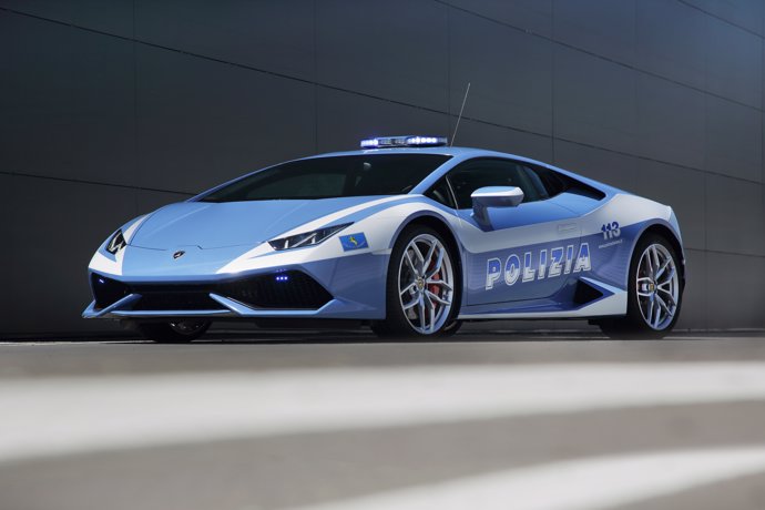 Lamborghini Huracán de la Policía italiana