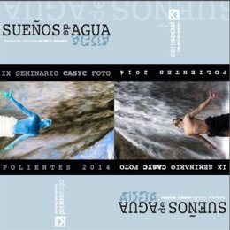 Cartel de la útima edición de Polientes Foto bajo el título 'Sueños de Agua'