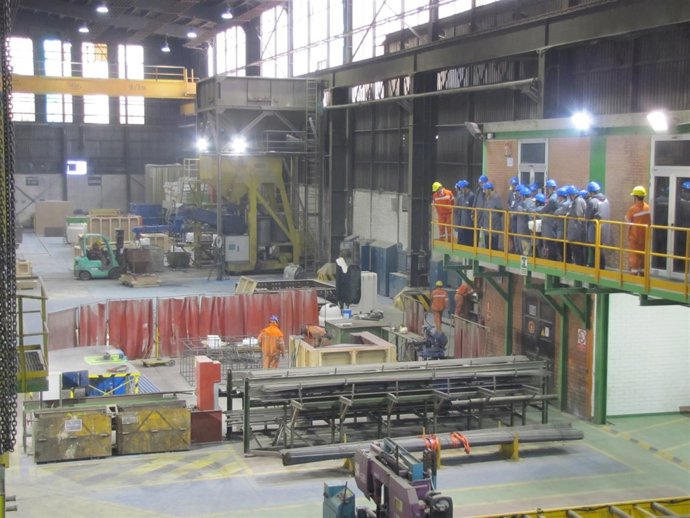Visita de expertos internacionales a la fábrica de Gerdau en Reinosa