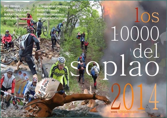 Cartel de 'Los 10.000 del Soplao' 2014