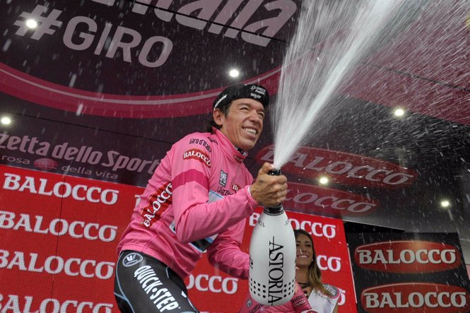 Rigoberto Urán, nuevo líder del Giro