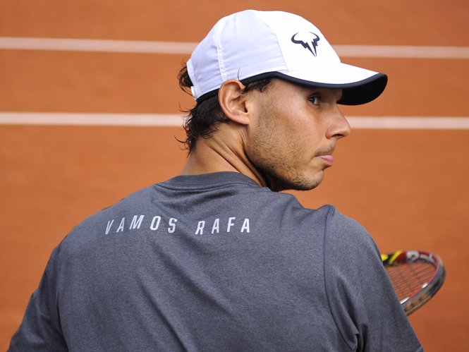 El ocho veces ganador en Roland Garros, Rafael Nadal