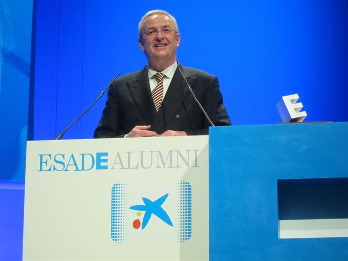 El presidente del grupo Volkswagen, Martin Winterkorn