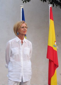 Rosa Díez, portavoz de UPyD