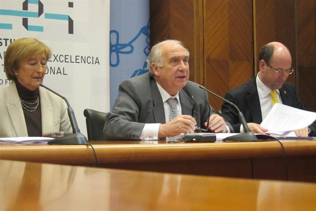 Paz Suárez, Vicente Gotor y Santiago Álvarez