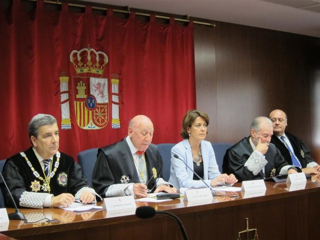 Acto de celebración del 25 aniversario del TSJN.