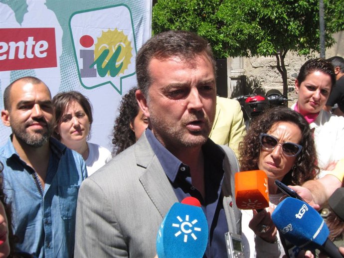 El coordinador general de IULV-CA, Antonio Maíllo