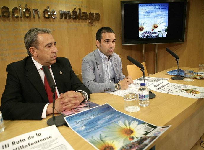 Francisco Hidalgo y Jacobo Florido en rueda de prensa