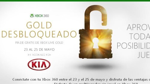 Xbox Live Gold desbloquedo