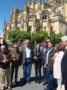 Pons, en la capital segoviana