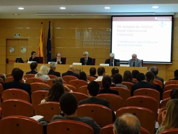 El conseller Germá Gordó preside la VII Jornada de Justicia Penal Universal