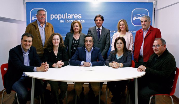 Alcaldes y cabezas de lista del PP en la comarca del Saja-Besaya