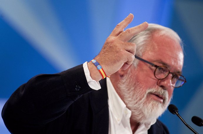 Arias Cañete en el cierre de campaña 