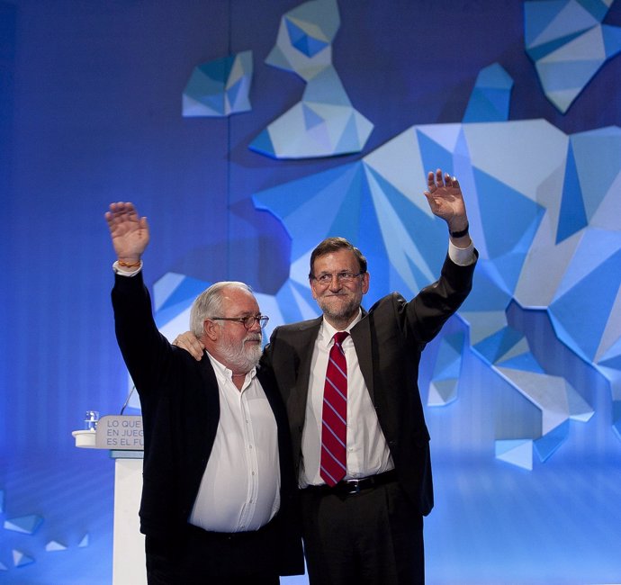 Mariano Rajoy y Miguel Arias Cañete