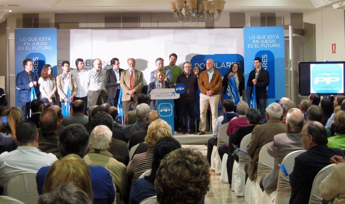 García Tejerina interviene en el cierre de campaña del PP en Valladolid