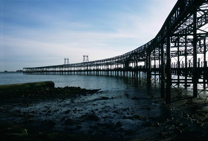 Muelle del Tinto de Huelva. 