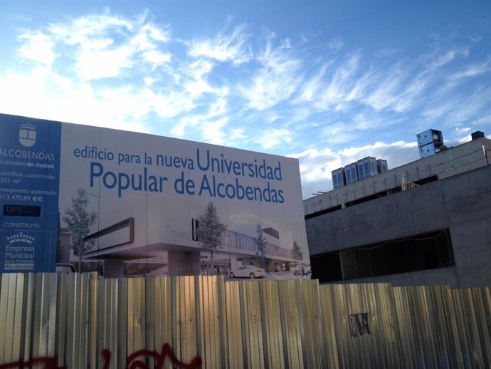 La nueva Universidad Popular de Alcobendas estará lista en octubre 
