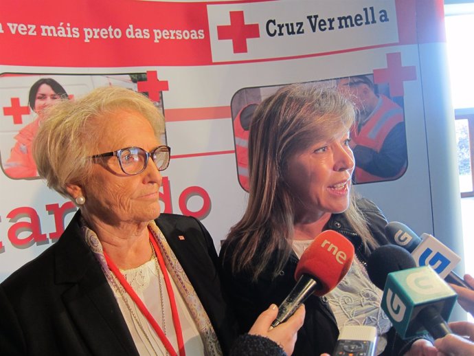 Carmen Colmeiro, a la izquierda, y Beatriz Mato, a la derecha