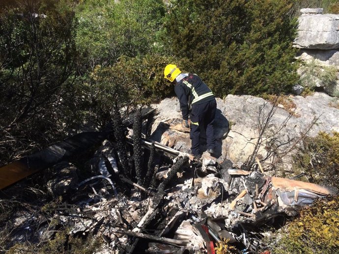 Accidente helicóptero Casares piloto fallecido CPB 