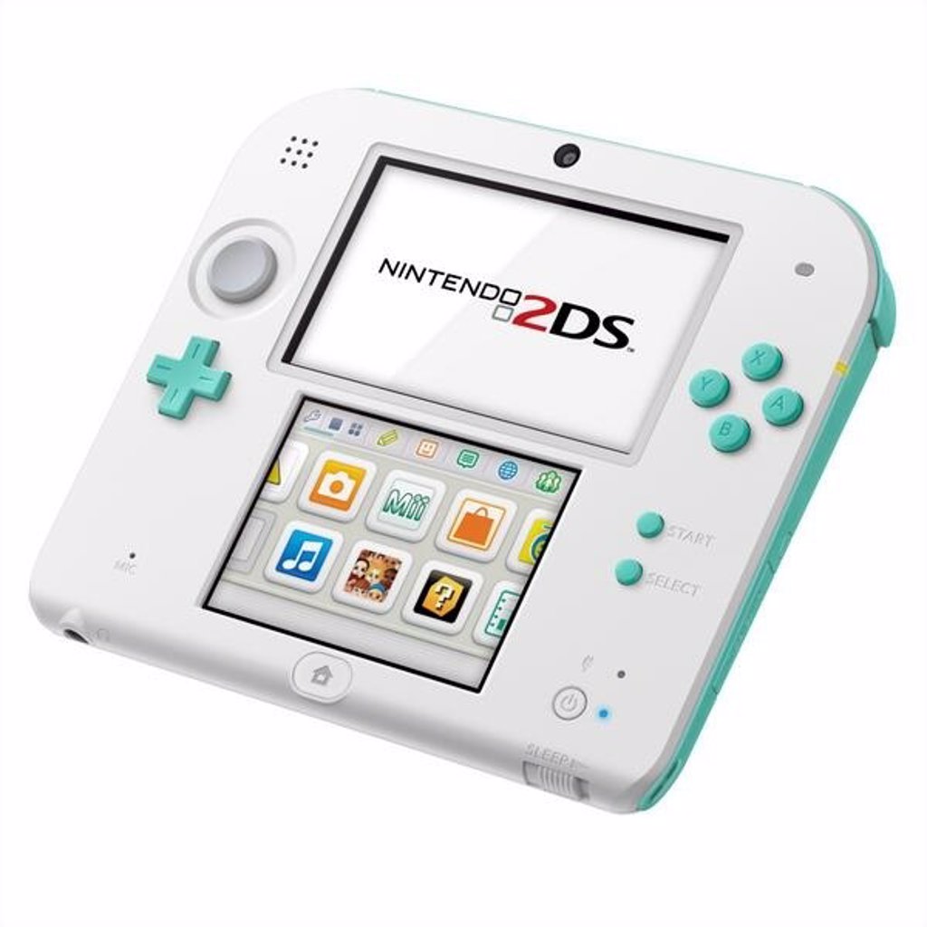 Nintendo aumenta el colorido de Nintendo 2DS con Sea Green