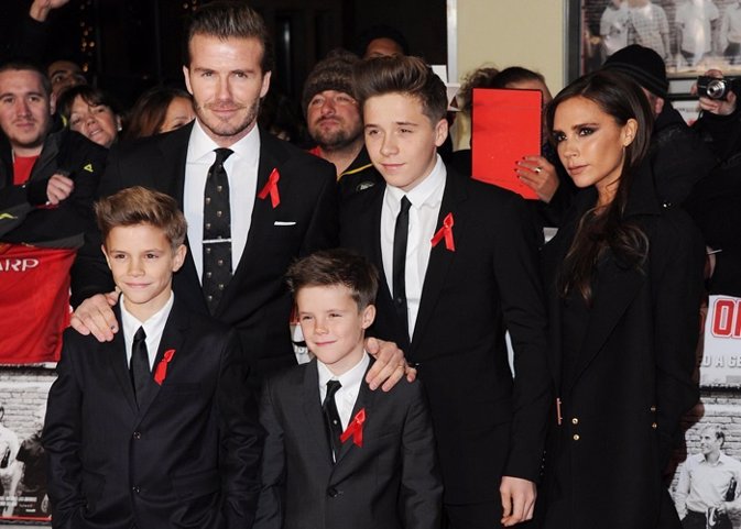 La familia Beckham quiere ser normal se compran casa favela en brasil