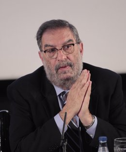 El presidente de la Academia Enrique González Macho