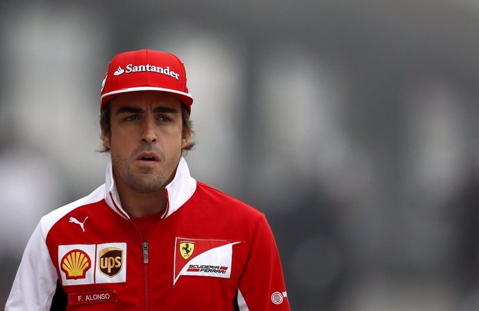 El piloto español de Fórmula 1 Fernando Alonso 