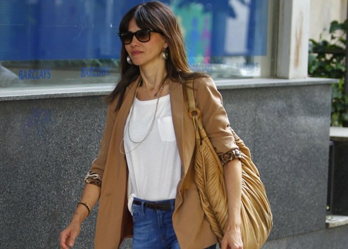 Goya Toledo disfruta de una tarde de compras