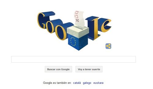 Doodle sobre las elecciones europeas