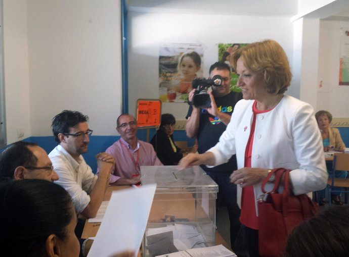 Ortiz vota en Almería