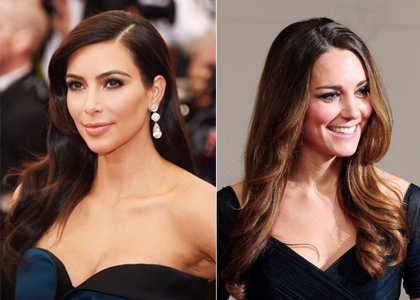 Kim Kardashian, una fiel seguidora de Kate Middleton hasta en el día de su  boda