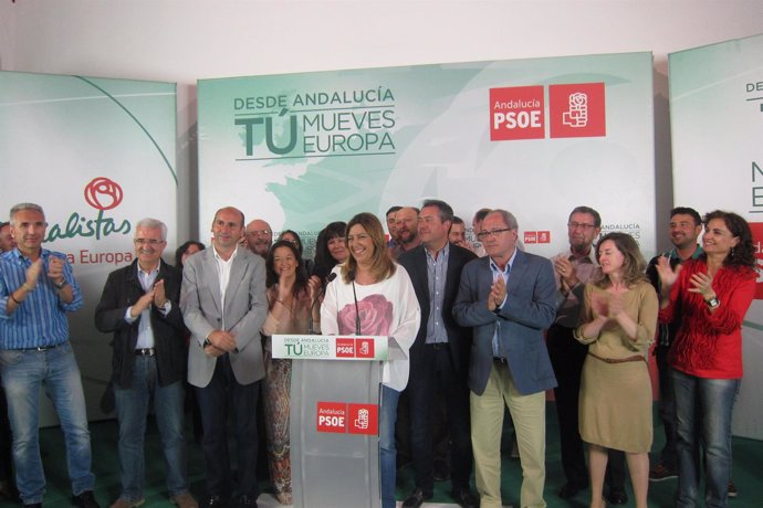 Susana Díaz comparece tras conocerse los resultados electorales