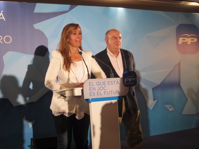 Alícia Sánchez Camacho, Santi Fisas (PP)