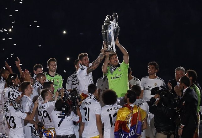 El Real Madrid celebra en el Bernabéu la Décima