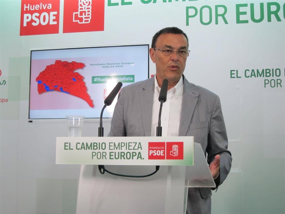 El secretario general del PSOE de Huelva, Ignacio Caraballo. 