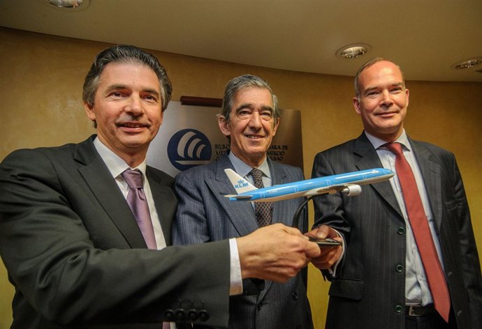Inauguración Bilbao Amsterdam KLM