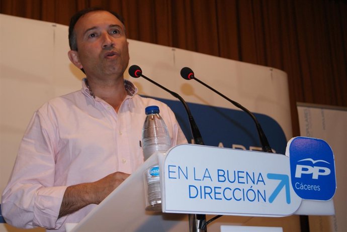 Laureano León, Presidente Del PP En La Provincia De Cáceres