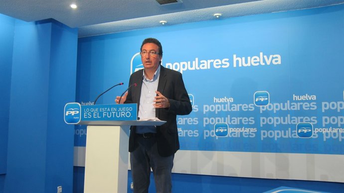 El presidente del PP de Huelva, Manuel Andrés González.
