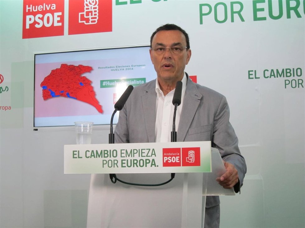 El secretario general del PSOE de Huelva, Ignacio Caraballo. 