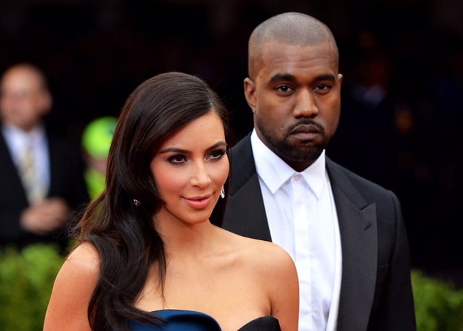 NEW YORK, NY - MAY 05:  Kim Kardashian (L) and Kanye West attend 