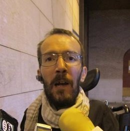 El eurodiputado electo de Podemos, Pablo Echenique-Robba.