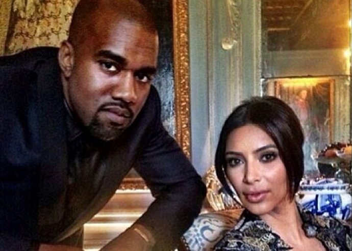 Kim Kardashian y Kanye West