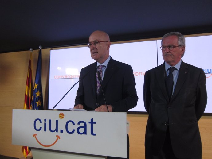 Josep Antoni Duran y Xavier Trias, CiU